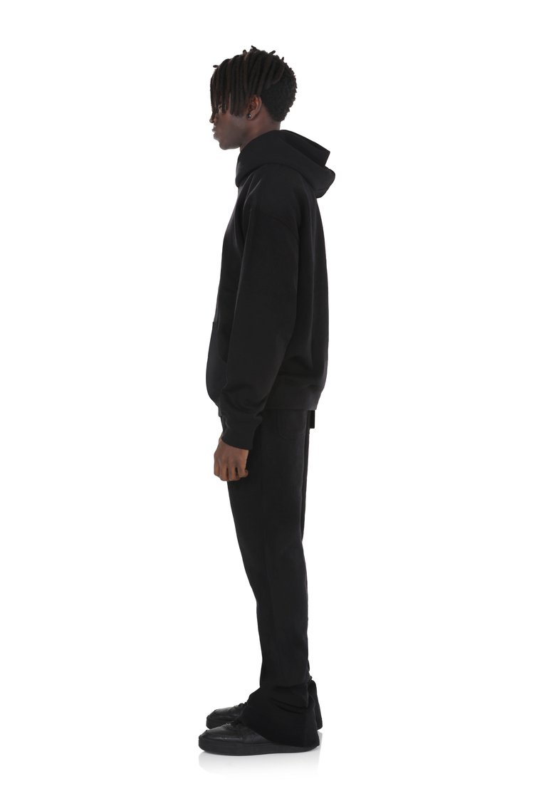 Solid Stacked Flared Pants
