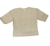 Oversized Cropped Waffle T-Shirt
