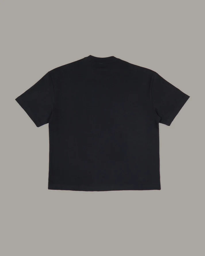 Heavyweight Oversized Box Fit 9oz T-Shirt Jet Black