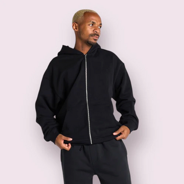Heavyweight 15oz French Terry Zipper Hoodie