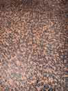 All Over Textured Brown Baggy Jeans