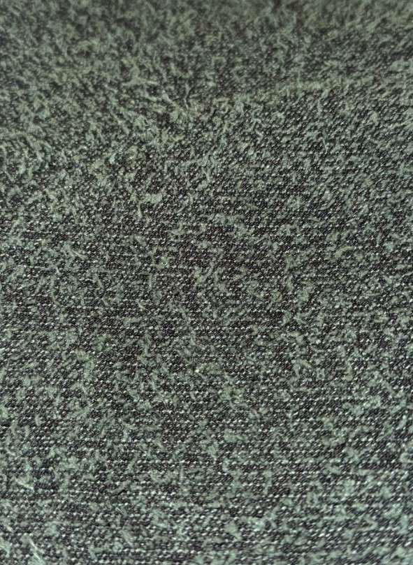 All Over Textured Brown Baggy Jeans