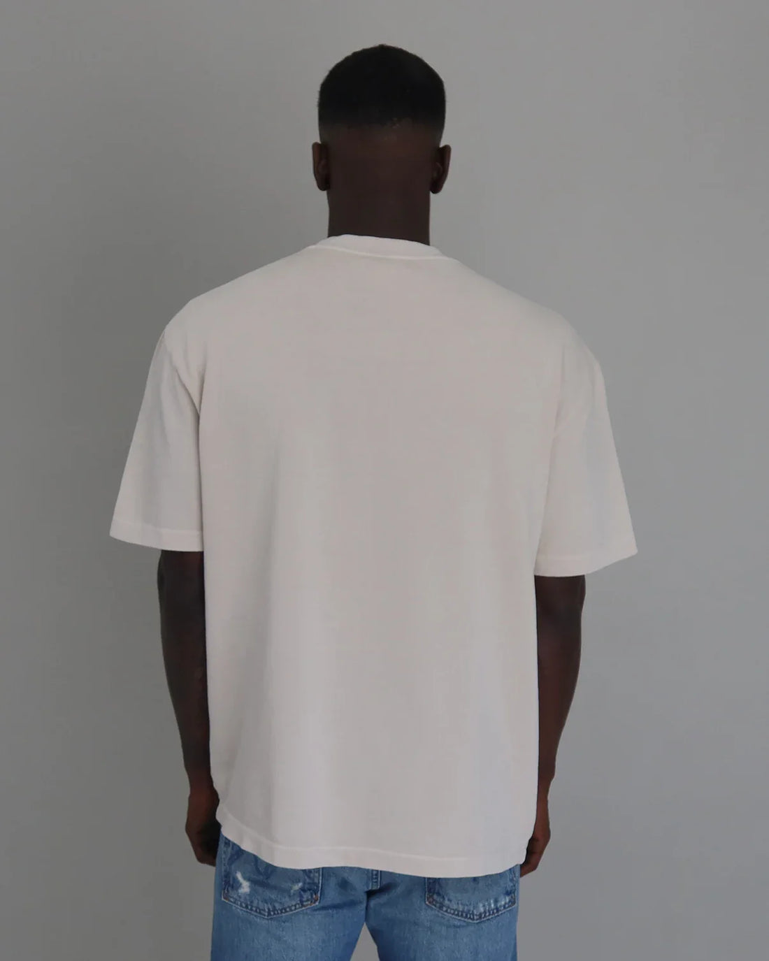 Heavyweight Oversized Box Fit 9oz T-Shirt Bone
