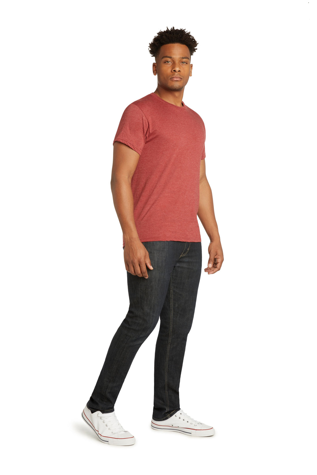 Premium Heather Short Sleeve Crewneck T-Shirt